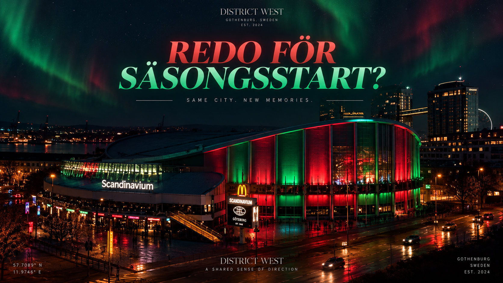 District West Säsongsstartskampanj i Göteborg